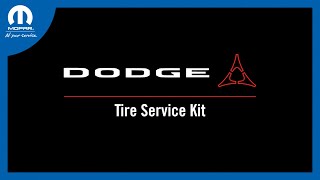 Tire Service Kit  How To  2024 Dodge Charger EV [upl. by Minnaminnie]