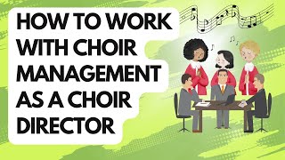 How to work with choir management as a choir director  ENQUIRE 2 CHOIR [upl. by Uba]