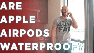 Are Apple AirPods Waterproof I Find Out Plus My AirPods Review [upl. by Wilfred140]