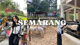 semarang vlog  trying local food visit dusun semilir and cimory dairyland [upl. by Yldarb526]