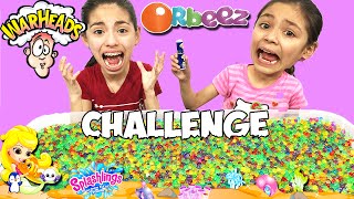 ORBEEZ CHALLENGE  Warheads Challenge  Mermaid Splashings Blind Bag Monday Ep 54 [upl. by Heuser552]