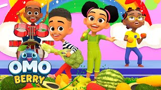 Lunchtime Song  OmoBerry  Healthy Habits Song amp Kids Videos For Kids [upl. by Perreault74]