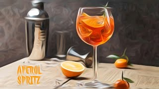 APEROL SPRITZ cocktail  recipe and how to make [upl. by Helyn]