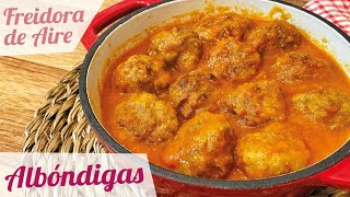 ALBONDIGAS EN FREIDORA DE AIRE  La mejor receta de albóndigas [upl. by Ariam103]