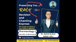 PHARMA RACE Session PART 1 BY DR ASHISH [upl. by Freeborn]