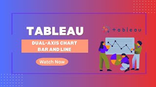 Tableau  Dual Axis Chart Bar and Line [upl. by Pace]