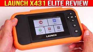 LAUNCH X431 Elite V20 Bidirectional Scanner Review Dealer Level Service OBD2 Scan Tool [upl. by Alihs779]