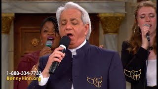 Benny Hinn sings quotWe Exalt Theequot [upl. by Trilly]