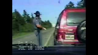 Maine State Police Confrontation with Speeding Driver HE IS NOT HAPPY [upl. by Eskill]