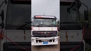 Bharatbenz new model trailer luxury trailer in india classic finished indian truck bharatbenz [upl. by Ahseik536]