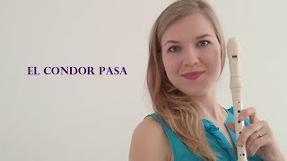 El Condor Pasa  on Recorder G minor [upl. by Erreipnaej885]