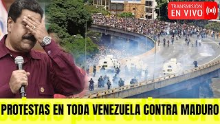 VENEZUELA SE LEVANTA CONTRA NICOLAS MADURO 🔴DIOSDADO ASUSTADO  MARIA CORINA VAN POR MADURO 🔴 [upl. by Alyahsat]