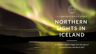 Northern lights in Iceland CamperStories [upl. by Nnorahs262]