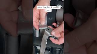 How to connect the should strap on the Chicco KEYFIT Car Seat [upl. by Welcome]