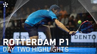 Rotterdam Premier Padel P1 Highlights day 2 men [upl. by Einimod28]