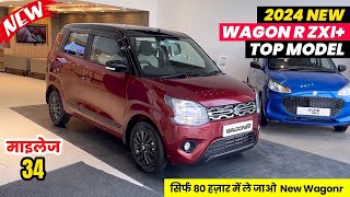 New 2024 Maruti Suzuki Wagonr Zxi Plus  Wagonr New Model 2024  Wagonr Gadi  Wagonr 2024 [upl. by Maison6]