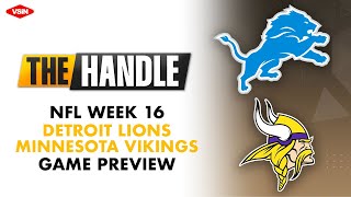 NFL Week 16 Game Preview Lions vs Vikings [upl. by Nnaitak]