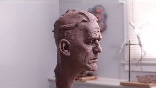 Portrait Sculpture in Jmac Clay [upl. by Meekyh338]