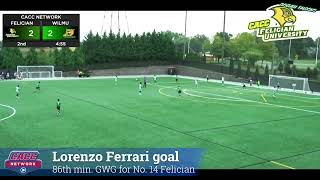 CACCN Highlight Felician MSOC 92824 [upl. by Vasilis]