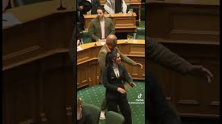 Waakaata Mãori dopo la performance il Parlamento viene sospeso [upl. by Aileme]