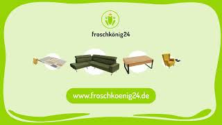 Froschkönig24  der Onlineshop für hochwertige Möbel und Wohnaccessoires  30s [upl. by Hubbard]