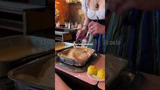 One of the best schnitzels in Switzerland travel luxurytraveller travelshorts luxurytraveler [upl. by Emmuela210]