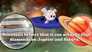 Does it Rain Diamonds on Jupiter and Saturn  more videos  aumsum kids cartoon science [upl. by Mloc]