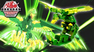 Bakugan Geogan Rising Battles amp Bakugan Toy Battle Compilation 🔥 Falcron amp Talan Attack [upl. by Butterworth]