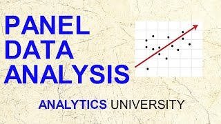 Panel Data Analysis  Econometrics  Fixed effectRandom effect  Time Series  Data Science [upl. by Hassi829]