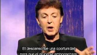 Paul Mccartney Entrevista como se unio a los Beatles Subtitulos en español [upl. by Franklyn]