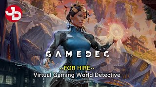 Gamedec PC Gameplay 1440p 60fps [upl. by Martelle]