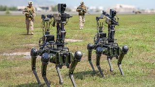 US Army Testing Brand New Scary Robot Dogs for Combat Operations [upl. by Ettessil]