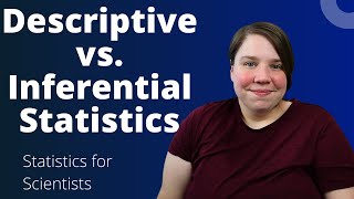 Descriptive vs Inferential Statistics How to use descriptive and inferential statisics in science [upl. by Naig]