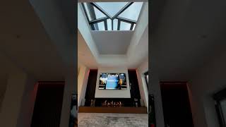 Self Fit Roof Lantern Blind  Honeycomb openview blind [upl. by Whitehouse507]