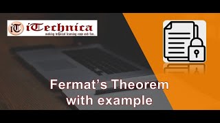 11 Fermat Theorem [upl. by Tegdirb]