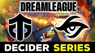 CRAZY DECIDER  TEAM SECRET vs ENTITY  DREAMLEAGUE S22 WEU QUALIFIERS DOTA 2 [upl. by Seessel]