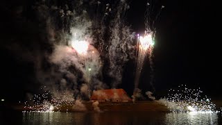 Vuurwerkshow Zierikzee Havendagen 2023  DFP Fireworks 4K [upl. by Anitsrihc]