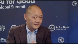 ITU INTERVIEWS  ITU AI for Good Global Summit Xinhui Wang ZTE Corporation [upl. by Hubie]