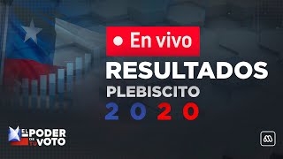 EN VIVO  Resultados Plebiscito Chile 2020 [upl. by Aitam]