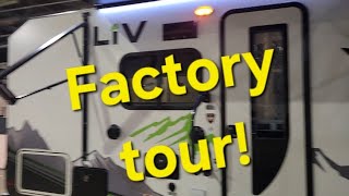 We visited LIV travel trailer factory in Americus Georgia [upl. by Yelsnik]