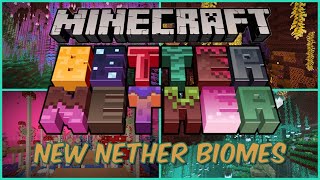 Minecraft Better Nether Mod New Nether Biomes Structures and Mobs 121 Showcase [upl. by Julius]