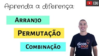 RÁPIDO e FÁCIL  ANÁLISE COMBINATÓRIA  ARRANJO I PERMUTAÇÃO  COMBINAÇÃO [upl. by Allyson316]