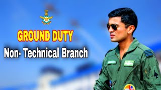 How To Join Ground Duty NonTechnical Branch In Indian Air Force  Eligibility  Work  Full Details [upl. by Anaya285]