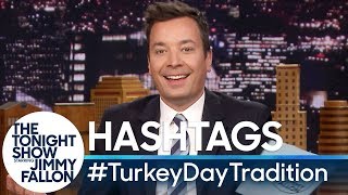 Hashtags TurkeyDayTradition [upl. by Slavic]