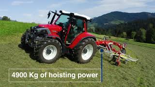 Lindner uses Perkins® 904JE36TA Stage V engines to power its awardwinning Lintrac 130 tractor [upl. by Ereveneug]