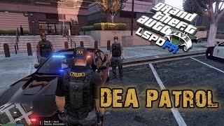 GTA 5 LSPDFR 031  DEA Patrol  Under Cover Dodge Charger [upl. by Prudy]