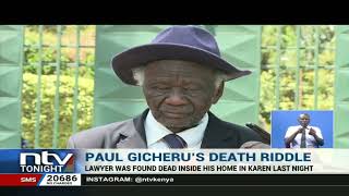 ICC suspect Paul Gicherus death riddle [upl. by Hashim]