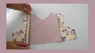 ▶ Cómo COSER el Cuerpo del Vestido  PATRÓN ✂ Vestido Niña LILIUM 💐 [upl. by Neitsirk]