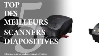 Top 5  Meilleurs scanners diapositives Comparatif  Avis [upl. by Adnalahs]