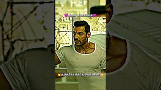 JOHN ABRAHAM  MUMBAI SAGA DIALOGUE shorts johnabraham dialogue status [upl. by Grishilda]